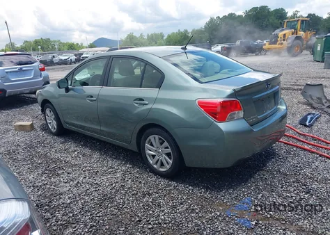 2015 Subaru Impreza 2.0I Premium из США, поврежденный, VIN JF1GJAC64FH003422